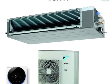 Climatizzatore Condizionatore Daikin Bluevolution Canalizzato Media Prevalenza 36000 Btu FBA100A + AZAS100MY1 Trifase R-32 Wi-Fi Optional Sale