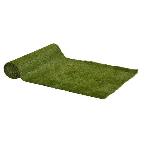 EASYCOMFORT Tappeto Erboso Prato sintetico 4x1m Erba 30mm, Finto Prato Verde Anti-UV Atossico e Drenante per Giardino e Cortile Hot on Sale