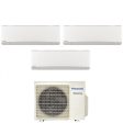 Climatizzatore Condizionatore Panasonic Trial Split Inverter serie ETHEREA WHITE 7+9+18 con CU-3Z52TBE R-32 Wi-Fi Integrato Colore Bianco 7000+9000+18000 Cheap