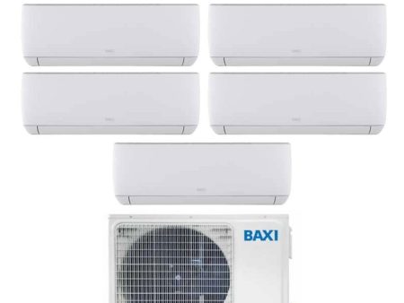 Climatizzatore Condizionatore Baxi Penta Split Inverter Serie Astra 7+7+7+7+9 con LSGT125-5M R-32 Wi-Fi Optional 7000+7000+7000+7000+9000 - Novità Online now