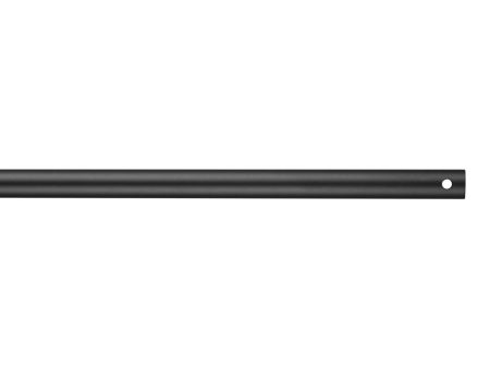 36-Inch Midnight Black Extension Downrod Discount