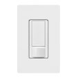 Maestro PIR 180° Occupancy|Vacancy Sensor Wall Switch, 3-Way or Multi-Location, 6 Amps, 120-277V, White Sale