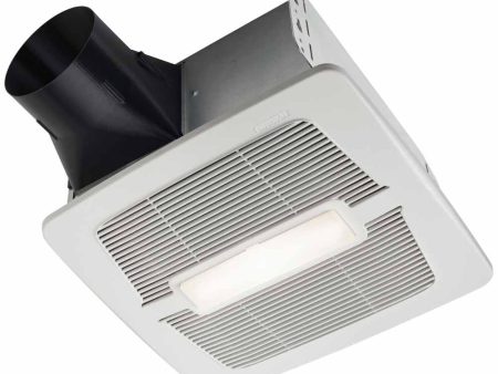 NuTone Flex DC Series Adjustable 50-110 CFM Bathroom Exhaust Fan With Light and Humidity Sensing Cheap