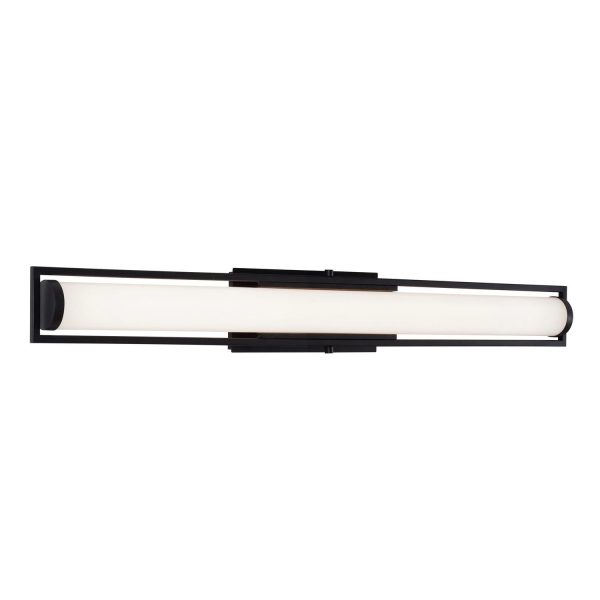 Jordan 36   LED Bath Bar, Black Finish on Sale