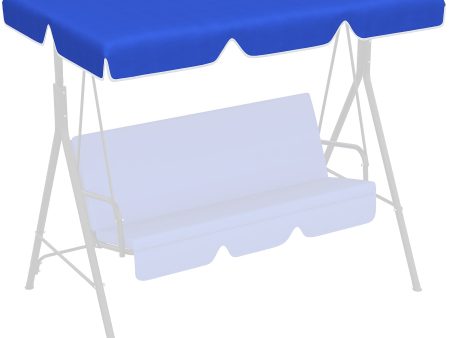 Easycomfort Tettuccio di Ricambio per Dondolo in Poliestere con Protezione UV50+, 192x144cm, Blu For Cheap