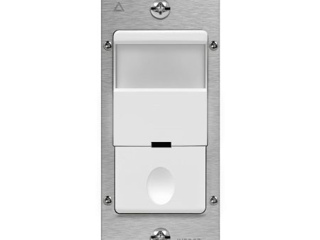 PIR 180° Occupancy|Vacancy Motion Sensor Wall Switch, 800W, 120-277V, White Sale