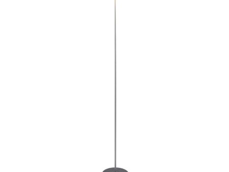 Royyo Silverwith Oxford Felt Contemporary LED Floor Lamp with USB Port Hot on Sale