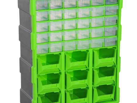 Easycomfort DURHAND Cassettiera Box Porta Minuteria per Officina con 30 Cassetti e 9 Scatole Grandi in Plastica 38 x 16 x 47.5cm For Discount