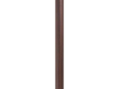 30 In. Ceiling Fan Downrod Brushed Bronze For Sale