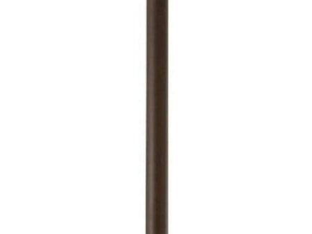 20 In. Ceiling Fan Downrod Textured Bronze Online now