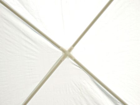 EASYCOMFORT Gazebo da Giardino Tenda da Esterno Impermeabile Struttura in Acciaio 3x3m Bianco For Sale