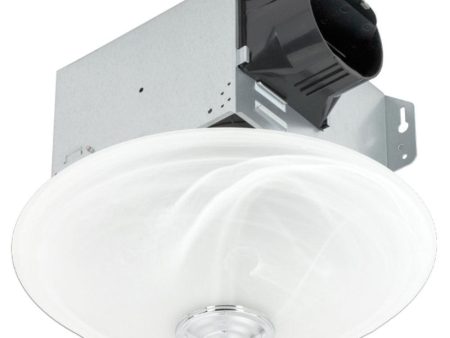 Delta BreezGreenBuilder 100 CFM Bathroom Exhaust Fan With Dimmable LED Light Decor Cheap