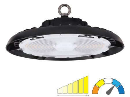 UFO High Bay LED Light, 240 Watts, 36000 Lumens, 35K 40K 50K, 120-277V, Black Online