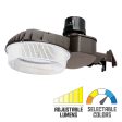 LED Street Light With Photocell, 32-80W, 12000Lm, 30K 40K 50K, Pole Mount, 120-277V, Bronze Discount