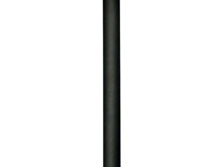 10 In. Ceiling Fan Downrod Matte Black Supply