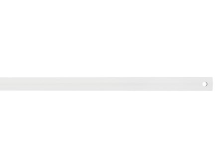 18-Inch Matte White Extension Downrod Supply