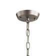 Kennewick 16  3-Light Chandelier, Brushed Nickel Finish on Sale