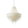 Crystal Reign 33  7 Lights Pendant Light Silver Finish Hot on Sale