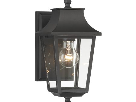 Altimeter 13  1 Light Outdoor Wall Sconce Black Finish Online Sale