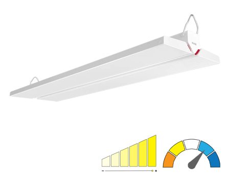 Linear High Bay LED Light, 138 206 275W, 39000lm, 4000K 5000K, 120-277V For Sale