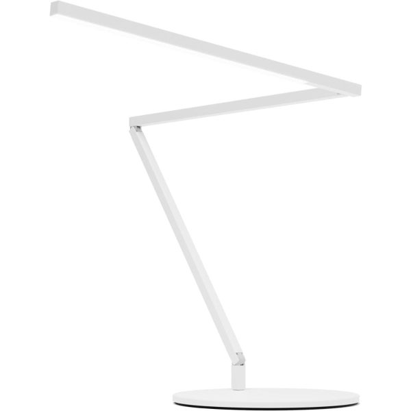 Z-Bar Gen 4 Matte White Modern Neutral White LED Desk Lamp Discount