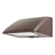 LED Cutoff Wall Pack, 95W Adjustable, 15000 Lm, 30K 40K 50K, On Off Photocell, 120-277V, Bronze For Discount