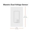 Maestro PIR 180° Occupancy|Vacancy Sensor Wall Switch, 3-Way or Multi-Location, 6 Amps, 120-277V, White Sale