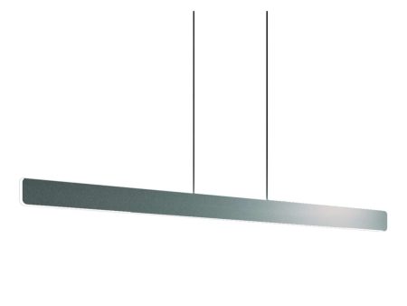 Sub 48 in. LED Pendant Light Single Silver Finish Online