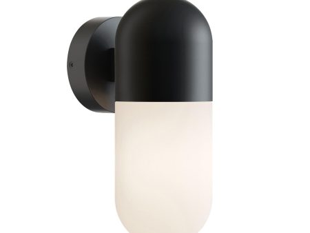 Irvine 12   LED Outdoor Wall Sconce, Black Finish on Sale