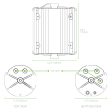 LED Emergency Driver, 40 Watts Output, 170V DC High Voltage Output, For UFO High Bays For Cheap