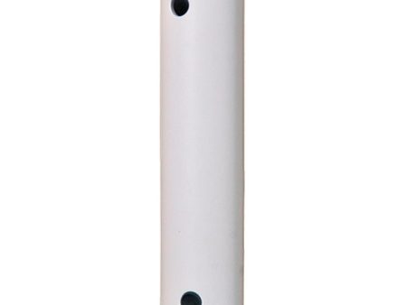 48-Inch Matte White Stainless Steel Extension Downrod Online Hot Sale