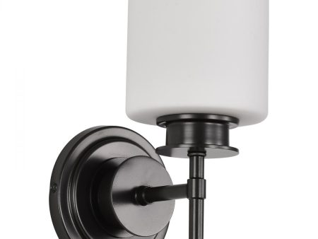 Warren 9  Bathroom Vanity Light, Gun Metal Finish Hot on Sale