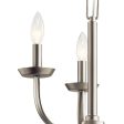 Kennewick 16  3-Light Chandelier, Brushed Nickel Finish on Sale