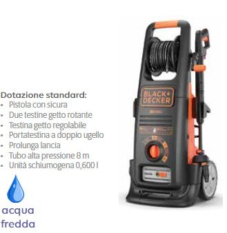 Idropulitrice Black & Decker BXPW2500DTS 98298 Online now