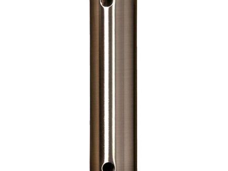 12-Inch Brushed Nickel Stainless Steel Extension Downrod Cheap