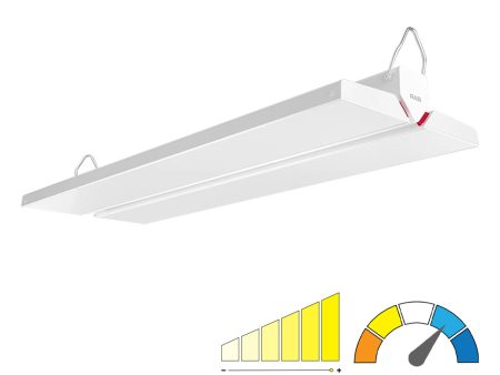 Linear High Bay LED Light, 80 120 160W, 23000lm, 4000K 5000K, 120-277V Online Hot Sale