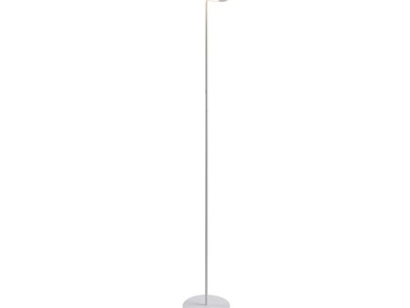 Royyo Matte White with Matte White Contemporary LED Floor Lamp with USB Port Hot on Sale