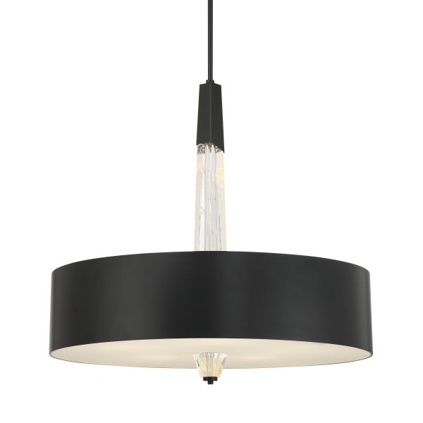 Drifting Droplets 28  5 Lights LED Pendant Light Black Finish Online