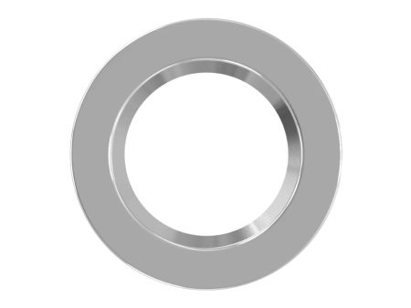 4  Round Trim for Commercial Downlights, Smooth Brushed Nickel Finish For Discount