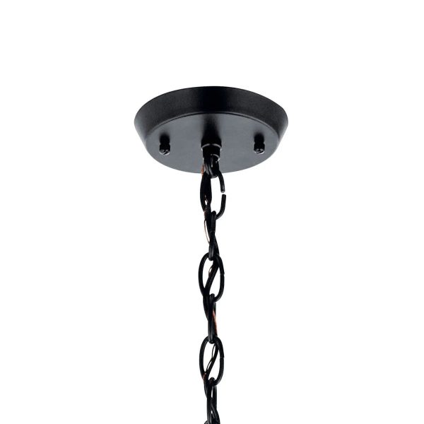 Kennewick 16  3-Light Chandelier, Black Finish Sale