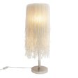 Crystal Reign 28  2 Lights Table Lamp Silver Finish For Discount