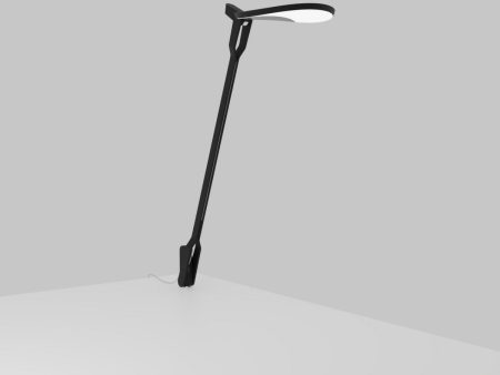 Splitty Pro Matte Black Contemporary LED Desk Lamp with Through-Table Mount and USB Port Online Hot Sale