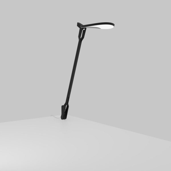 Splitty Pro Matte Black Contemporary LED Desk Lamp with Through-Table Mount and USB Port Online Hot Sale