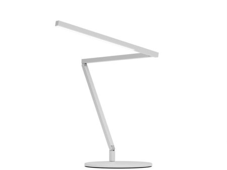 Z-Bar Mini Gen 4 Matte White Modern Neutral LED Desk Lamp Supply