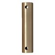 18-Inch Brushed Satin Brass Extension Downrod Supply