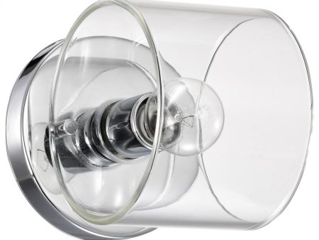 Marlowe 5  Bathroom Vanity Light, Polished Nickel Finish Fashion