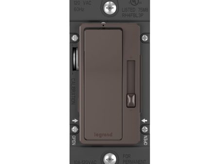 radiant 0-10V Dimmer Switch, LED|Fluorescent, 120V-277V, Brown on Sale