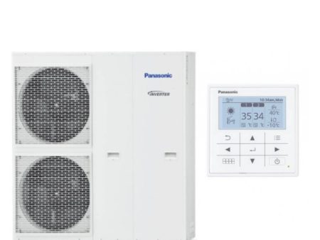 Pompa di Calore Monoblocco Panasonic AQUAREA 12 kW WH-MXC12J9E8 Trifase R-32 Wi-Fi Optional A++ A++ con Comando Incluso Hot on Sale