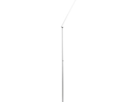 Mosso Pro White Transitional Boom Arm LED Floor Lamp with USB Port Discount