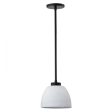 Collins 8  Pendant Light, Matte Black Finish Discount